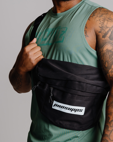 Oversized Fanny Pack - Black